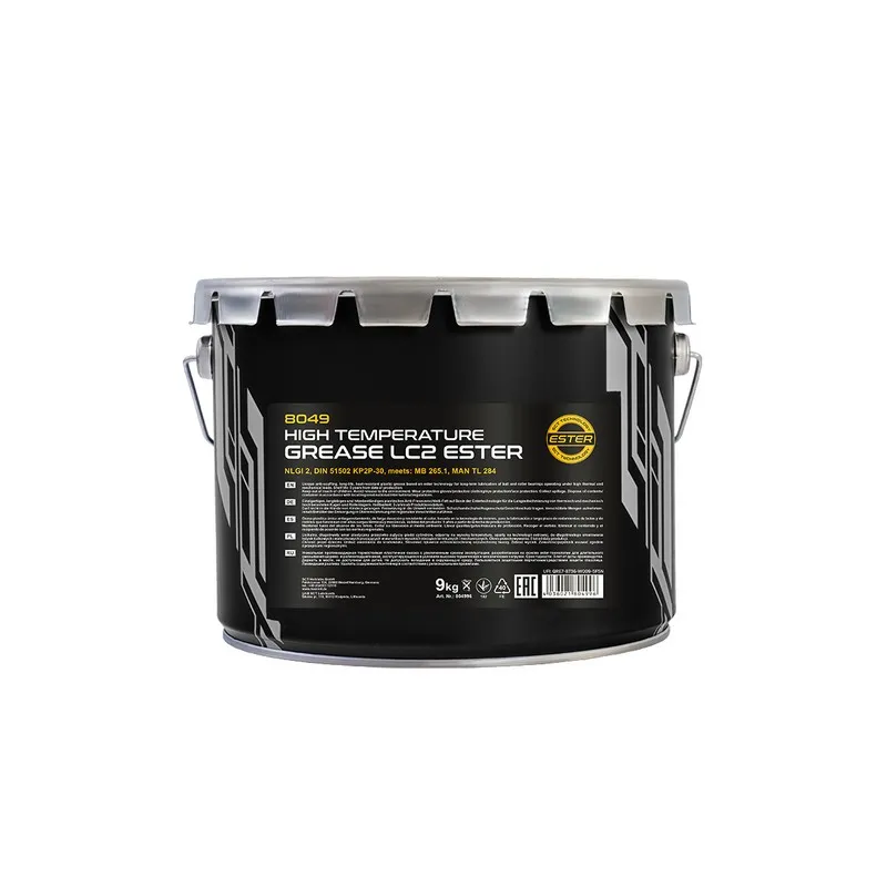 Әмбебап пластикалық смазка 8029/8094 MANNOL High Temperature Grease LC2 Ester 9 кг