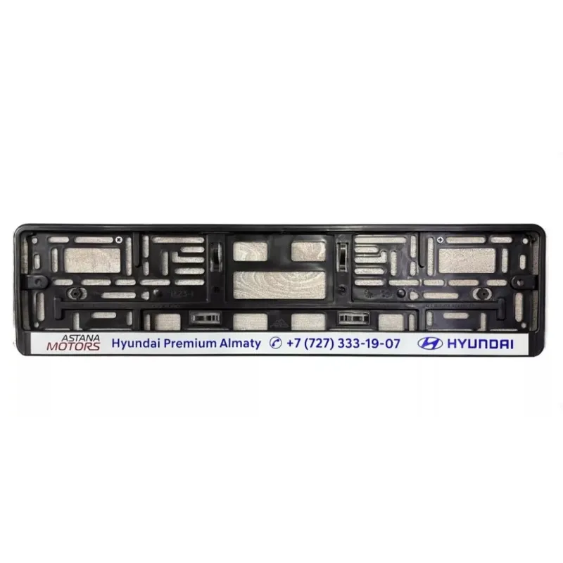Рамка для номера ABS 13578 черный