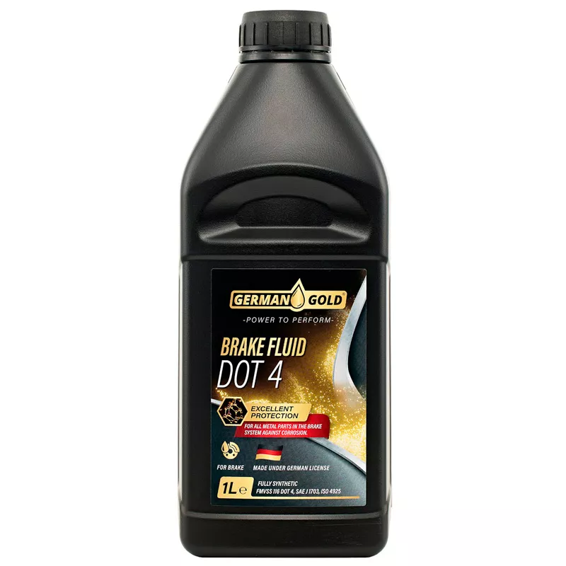 Тежегіш сұйықтығы German Gold Brake Fluid 4+ 1 л