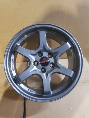 REW Toyota Honda Nissan Mazda 7x16/5x100 D57.1 ET42 4 диска графит