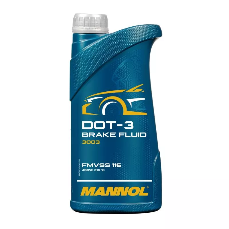 Гликольді тежегіш сұйықтығы MANNOL DOT-3 3003 1 л