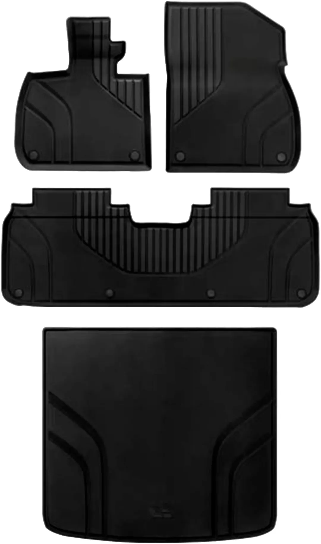 Оригинальные однослойные полики, коврики в салон и багажник Lixiang L7 Pro, TPE, 2024