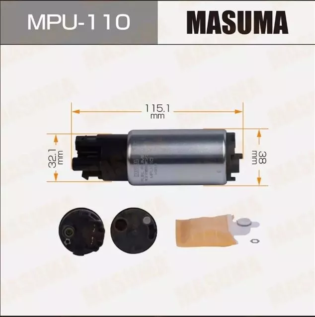 Masuma 100L / h жанармай сорғысы, 4.0 kg / cm2 MPU110