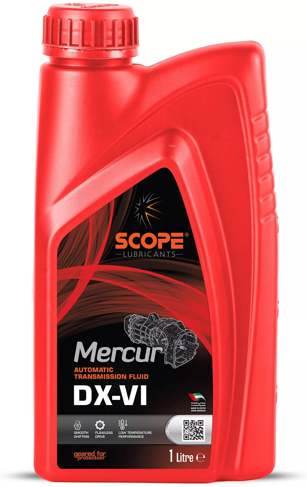 Синтетикалық трансмиссиялық май Scope Mercur ATF DEX VI 1 л
