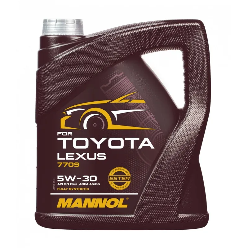 Синтетическое моторное масло 7709 MANNOL FOR TOYOTA LEXUS 5W30 4 л