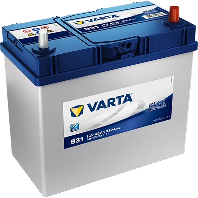 VARTA Аккумулятор 45Ah 545155 "- + ³" 238x129x227