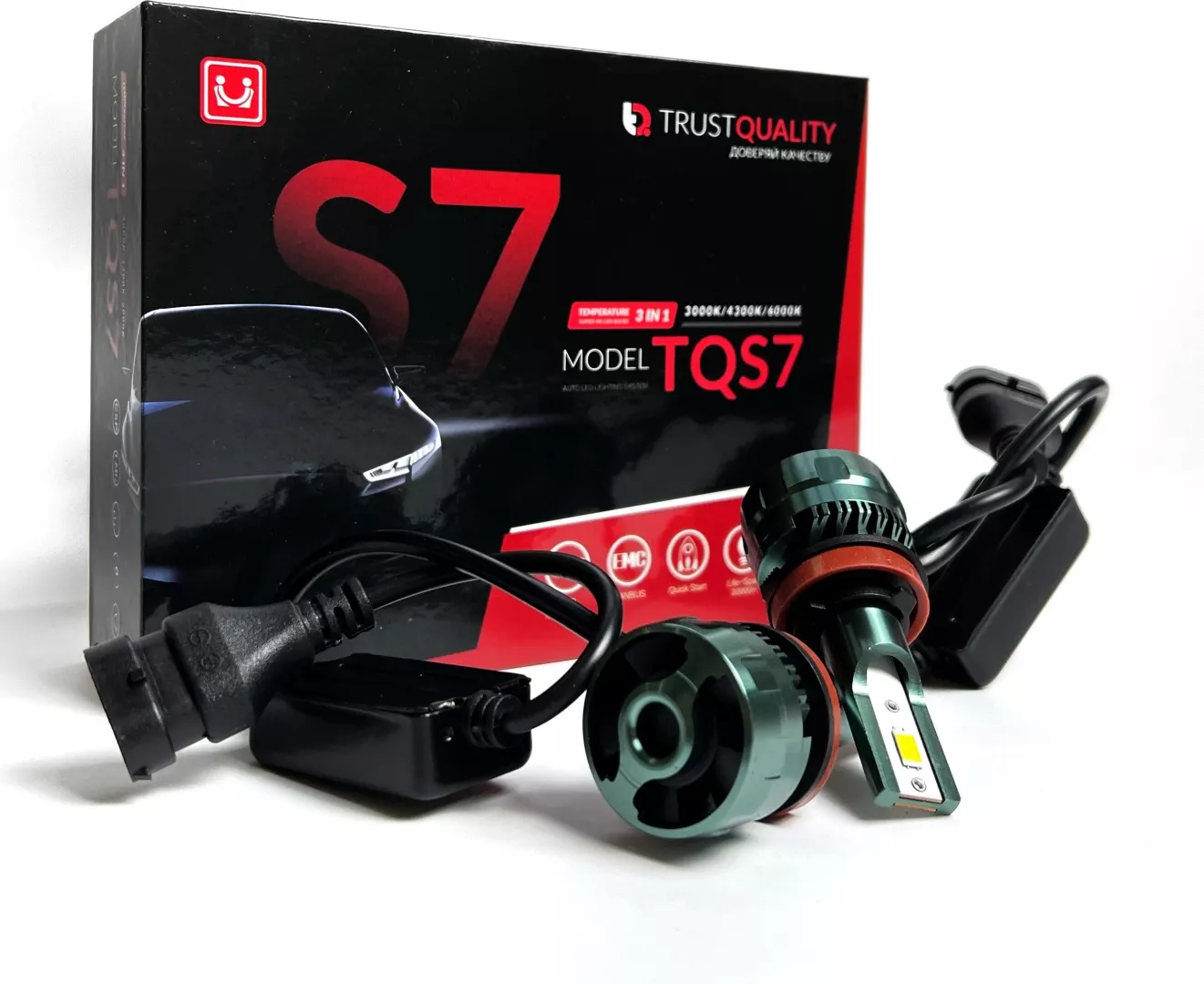 TQ 00424 светодиодная HB3, 2 шт