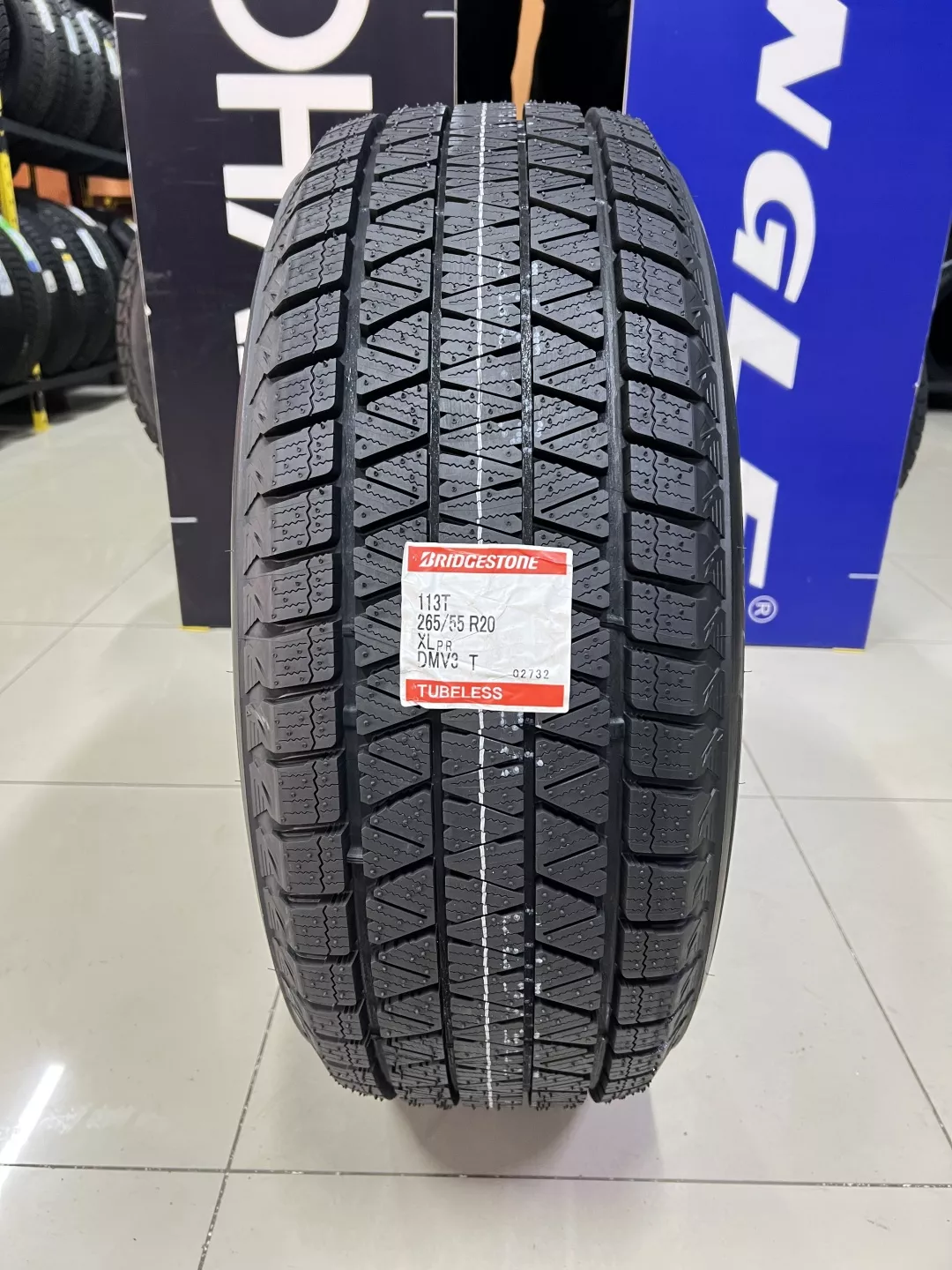 Bridgestone 2024 Blizzak DM V3 265/55 R20 113 T без шипов