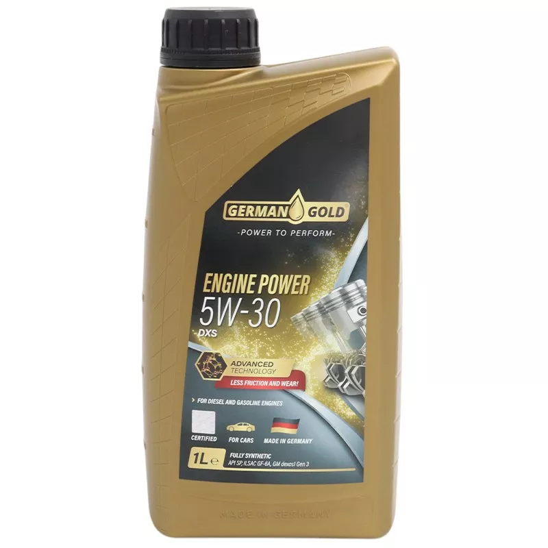 Синтетикалық мотор майы German Gold 5W-30 DXS Engine Power 1 л