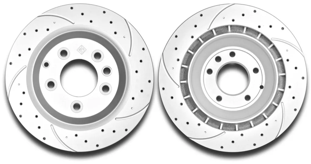 Диски Gerat задние DSK-R055P