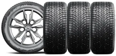 Комплект шин 4 шт. Ikon Tyres (Nokian) Autograph Ice 10 SUV 265/55 R20 113 T с шипами
