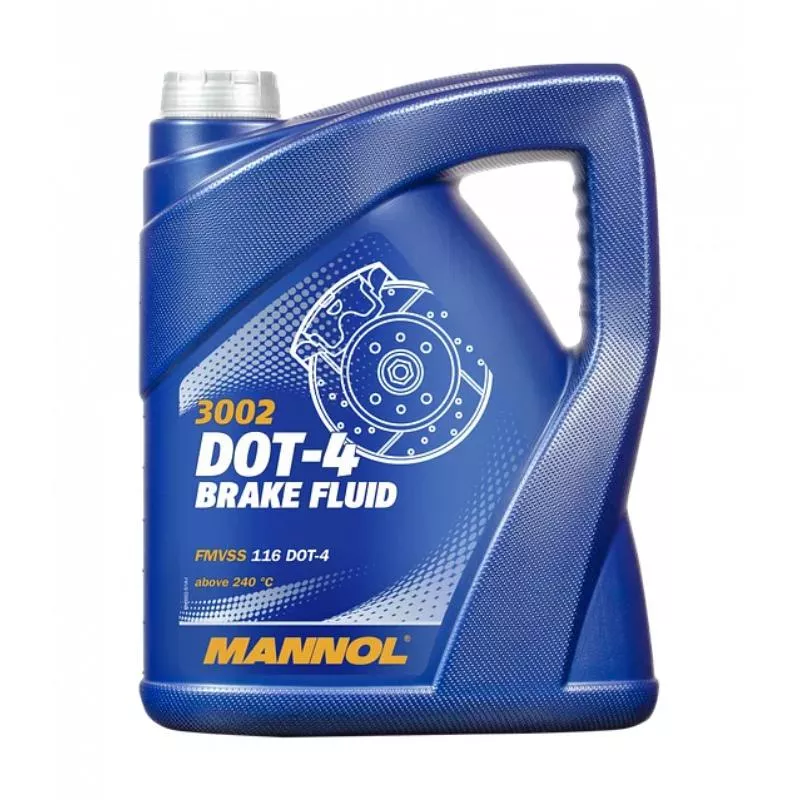 Гликольді тежегіш сұйықтығы MANNOL DOT-4 3002 0.5 л