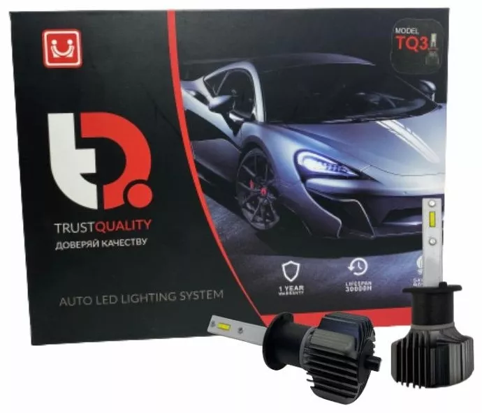 Автолампа TQ TQ3H3 светодиодная, 2 шт