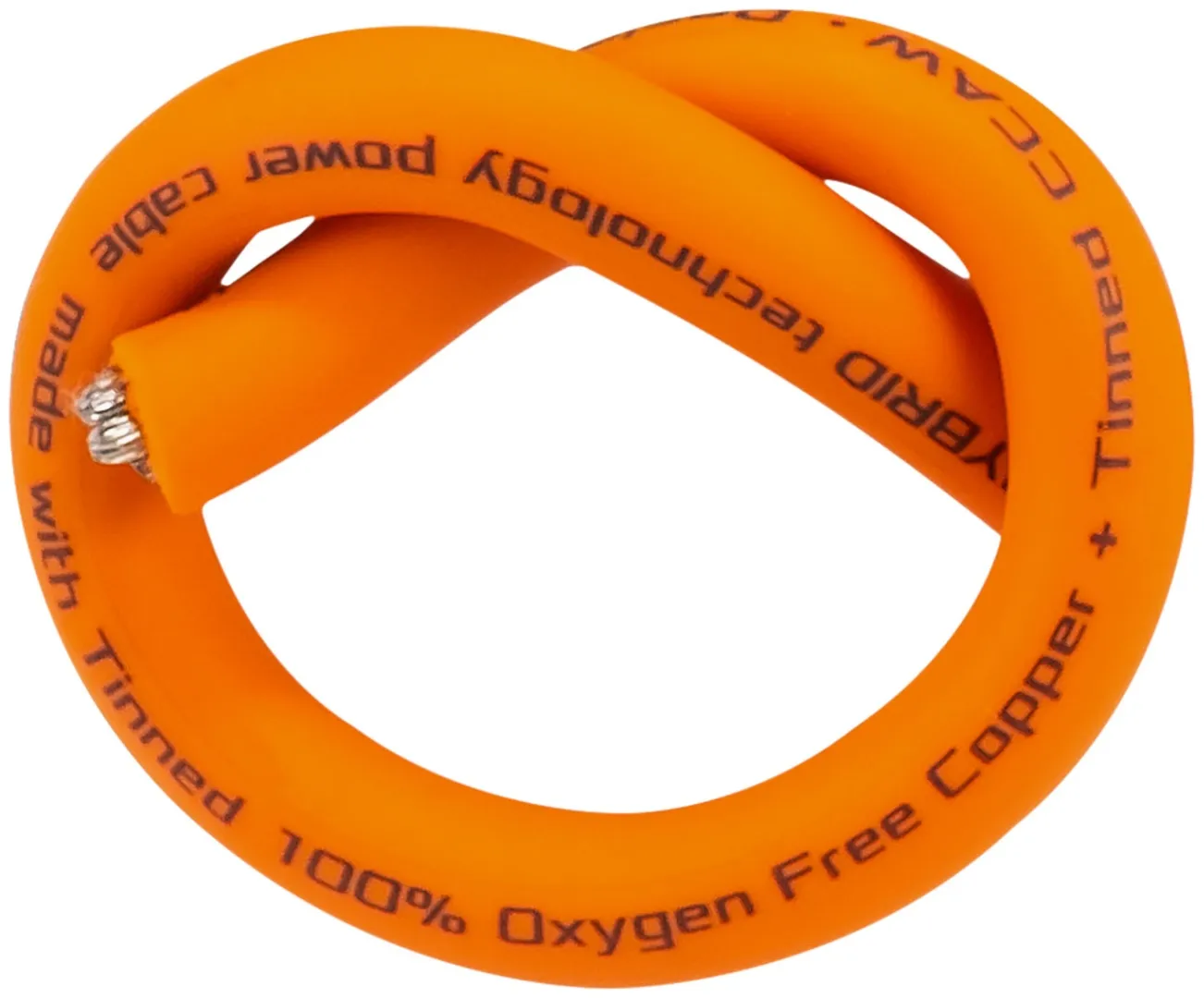 DL Audio кабель Raven Power Cable 8 Ga Orange 10м 1 шт