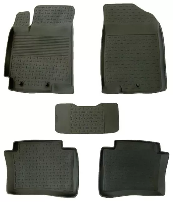 Комплект ковриков Seintex 82222 Hyundai Accent, Solaris 2010-2016 черный