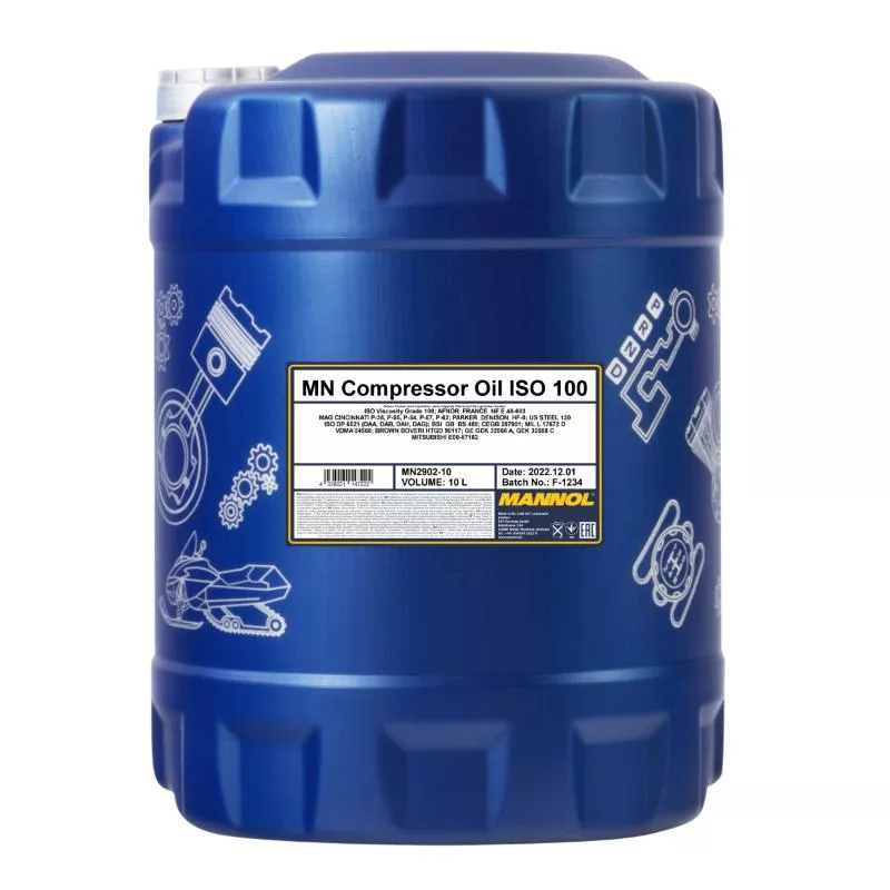 Компрессорлық май MANNOL ISO 100 2902 10 л