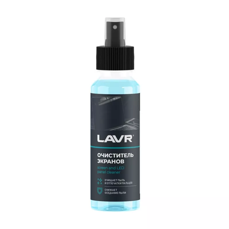 Экрандар мен мониторларды тазартқыш 125 мл. LAVR Ln1605