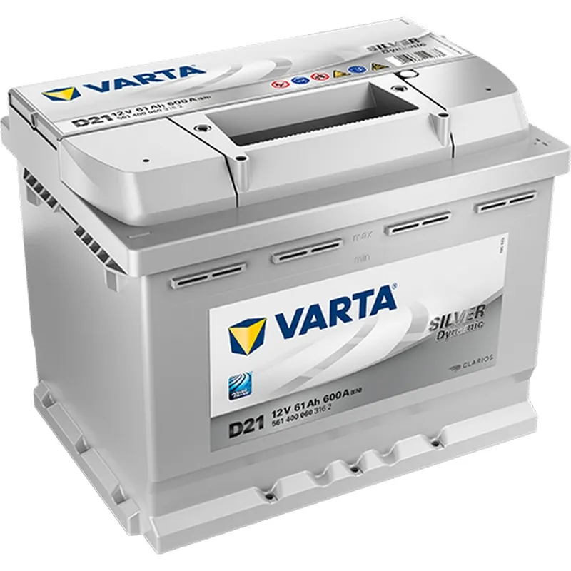 VARTA Аккумулятор 61Ah 561400 "- +" 242x173x175