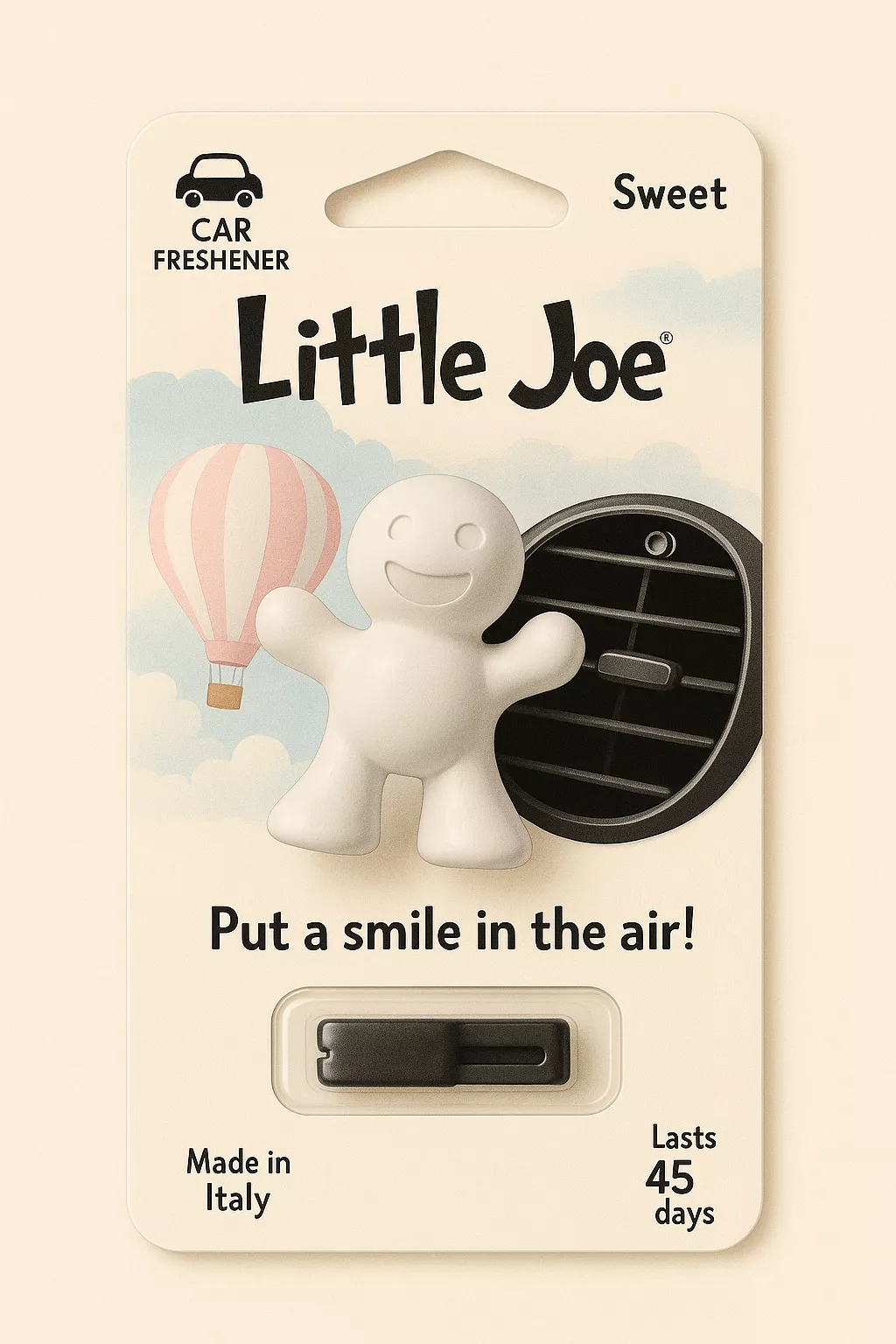 Little Joe ароматизатор пластиковый ET0220 Little Joe Sweet – White