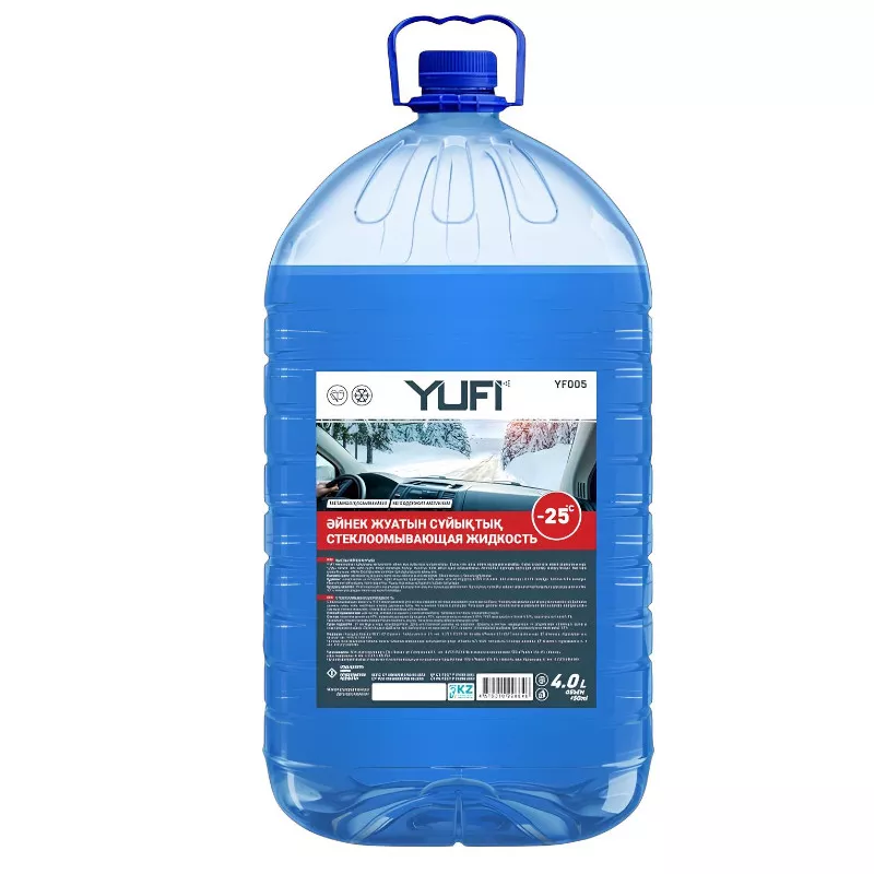 Мұздамайтын әйнек жуу сұйықтығы YF005 YUFI -25С, 4л