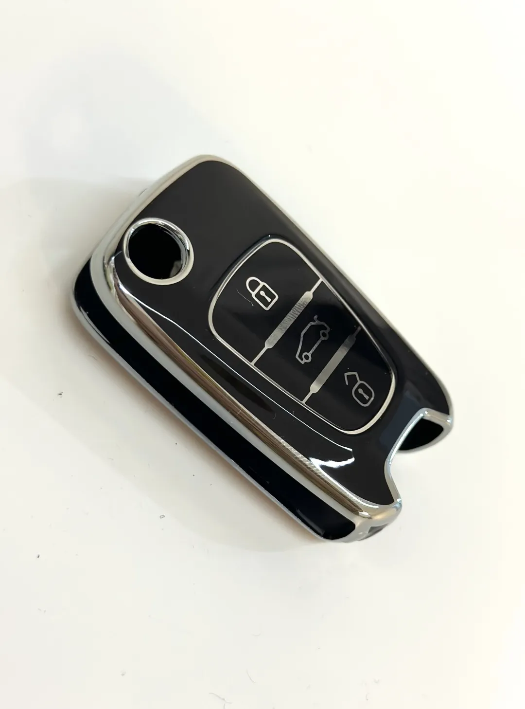 Чехол 940920309 kia hyundai rio accent черный, серебристый