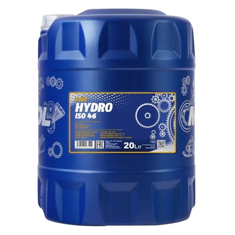 Гидравликалық сұйықтық минералды Hydro ISO-46 20л