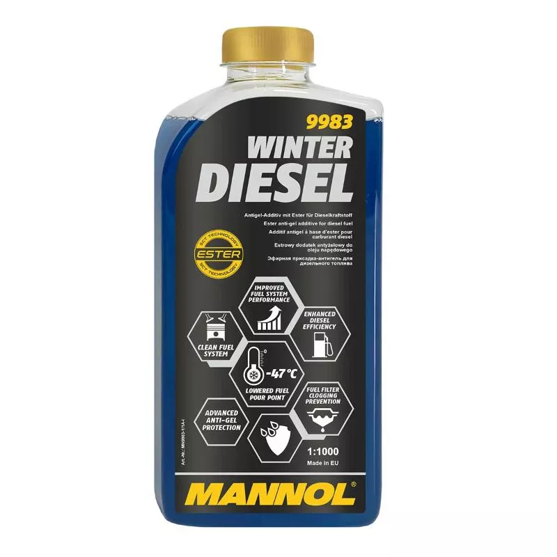 Антигель MANNOL 9983 Winter Diesel 1:1000 10 л