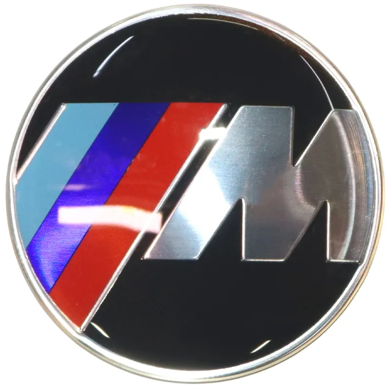 Эмблема на руль черная BMW M