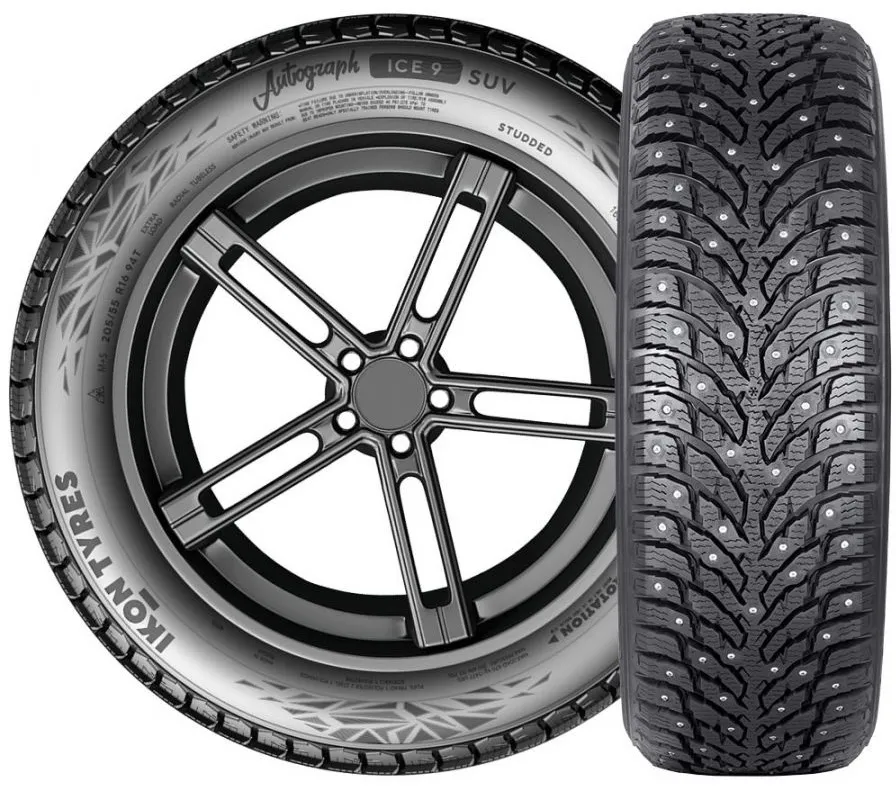 Ikon Tyres (Nokian) Autograph Ice 9 SUV 245/50 R20 105 T  с шипами