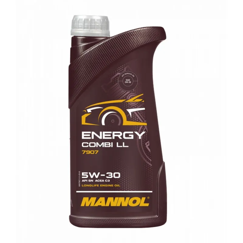 Синтетическое моторное масло MANNOL Energy Combi LL 7907 5W-30 1 л