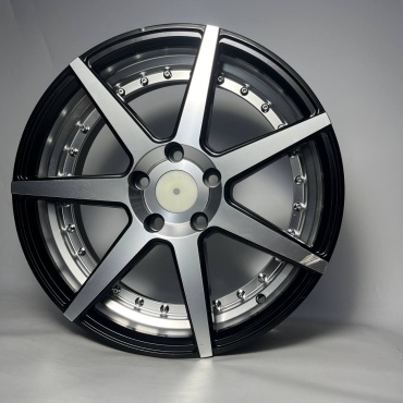 LVZ 2071 7.5x17/5x114.3 D73.1 ET40 1 диск черный