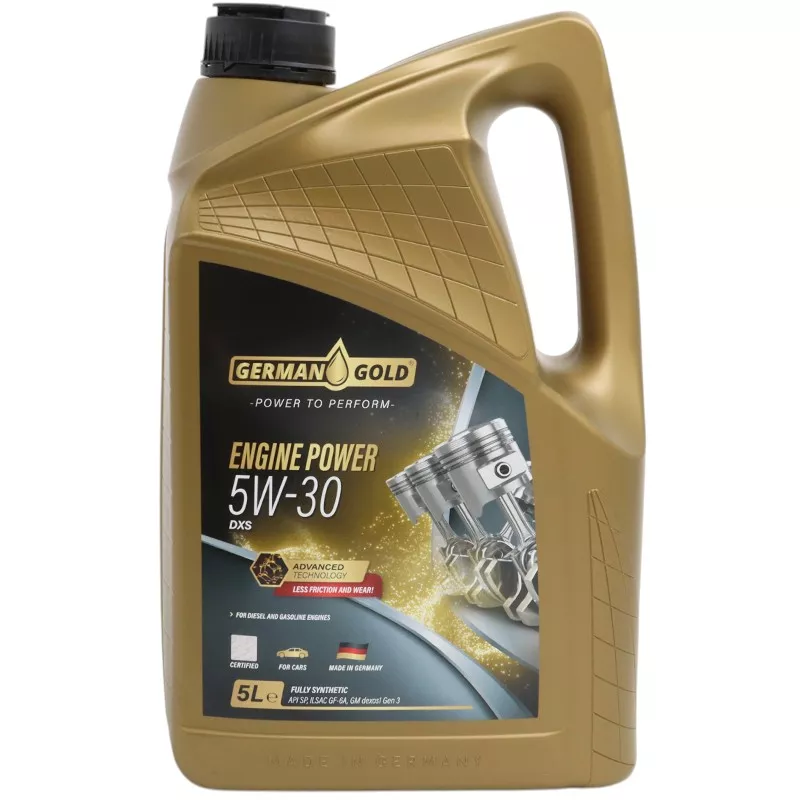 Синтетикалық мотор майы German Gold 5W-30 DXS Engine Power 5 л