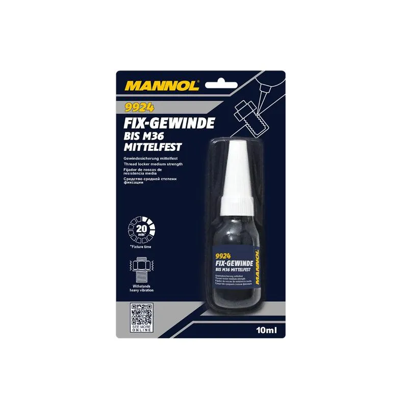 Фиксатор резьбы MANNOL 9924 Fix-Gewinde Mittelfest BIS M36 10 г