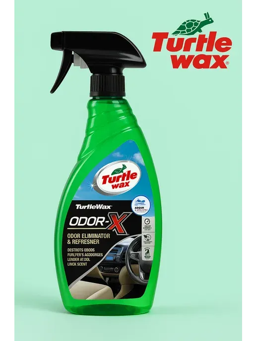 Turtle Wax Power Out Odor-X — устранитель запахов, 500 мл