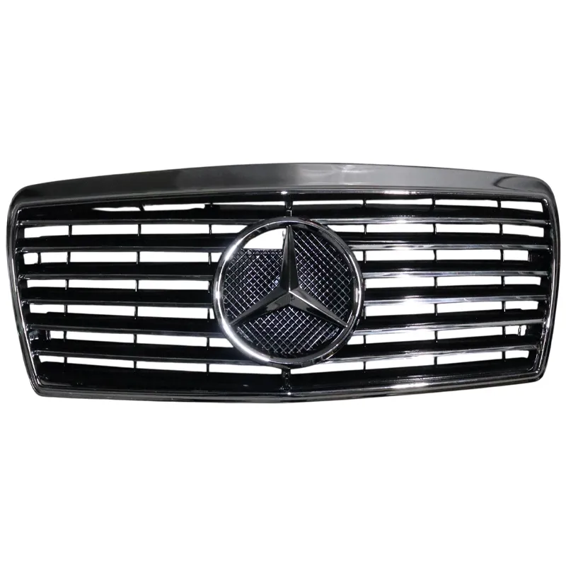 Спорт-решетка хром-черная Mercedes E-Class W124