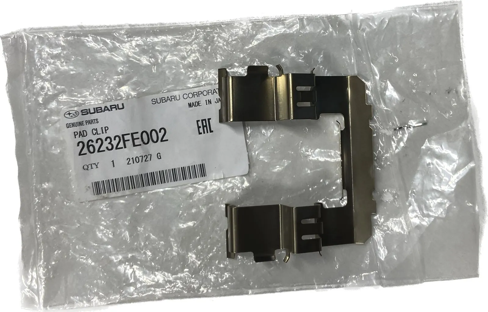 Subaru скоба тормозного суппорта 26232FE002