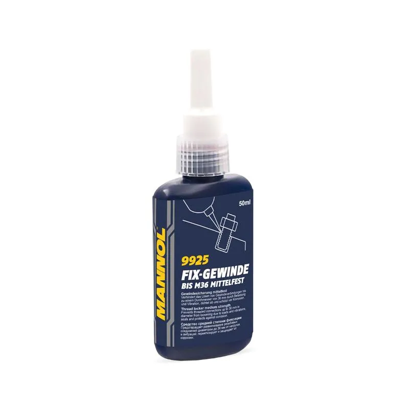 Фиксатор резьбы MANNOL 9925 Fix-Gewinde mittelfest bis M36 50 г