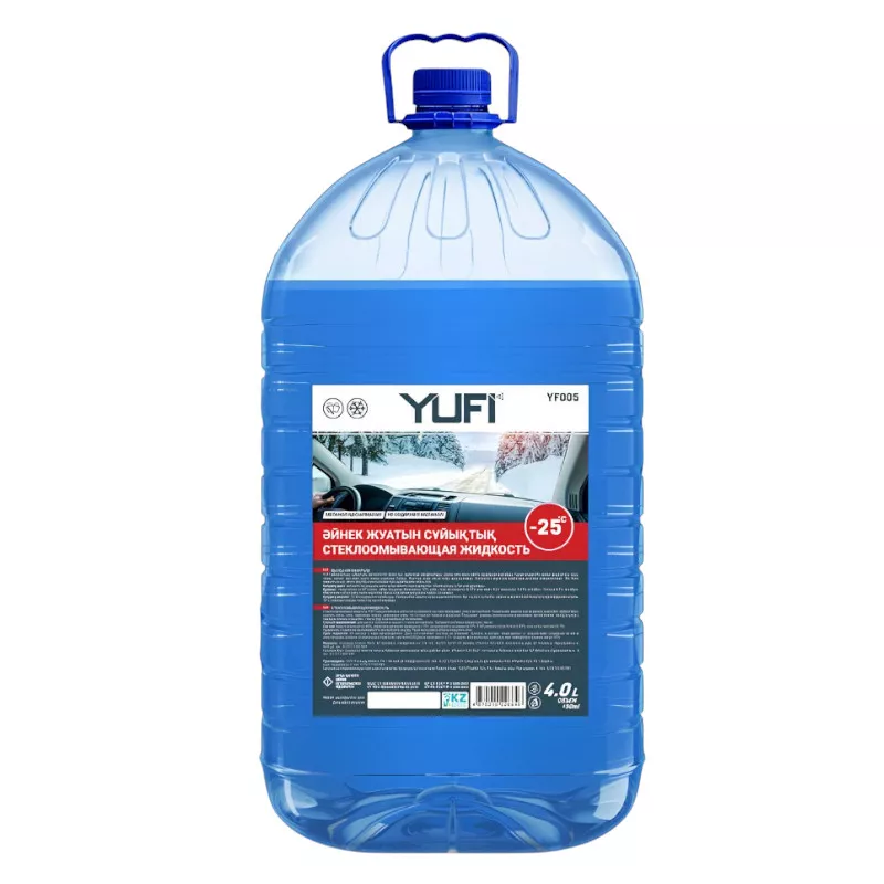 Әйнек жуу сұйықтығы YUFI 005 -25С 4 л