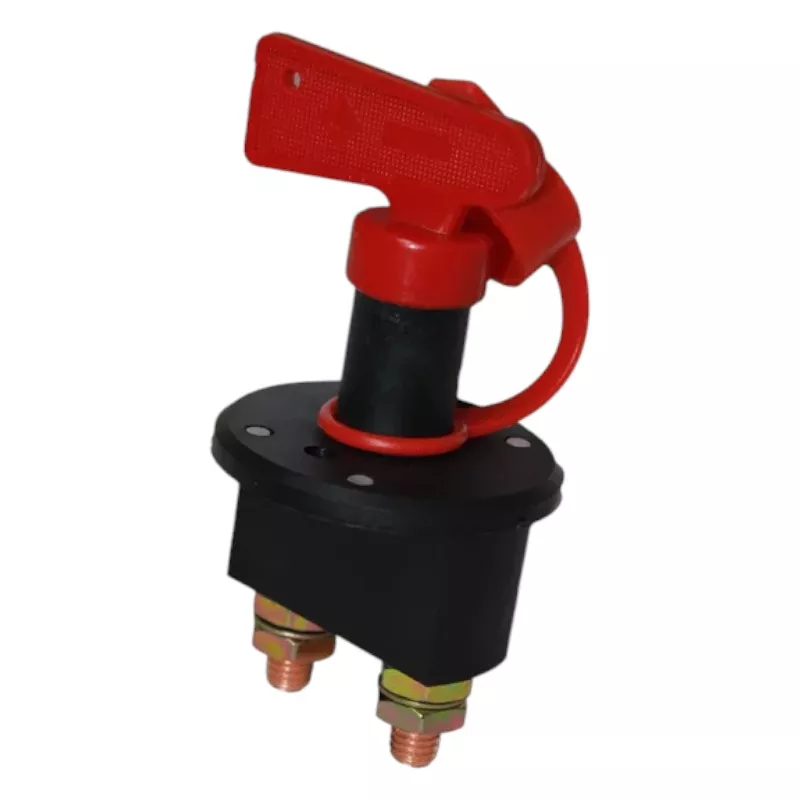 Отключатель плюса (массы) лебёдки 12V–24V, 250А/2500А, съёмная ручка
