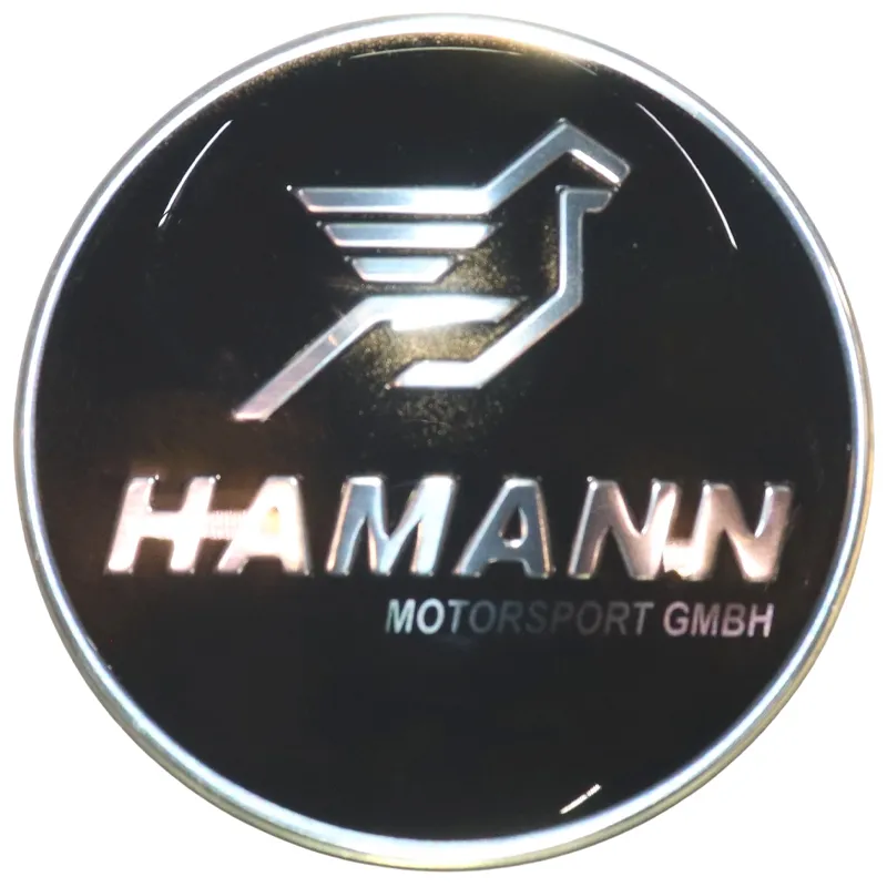 Эмблема на руль черная Hamann BMW